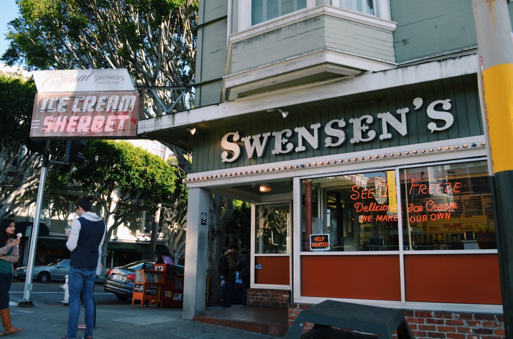 Cool down after walking around all day with a scoop or two from Swensen’s. Photo by Chloe Valdez