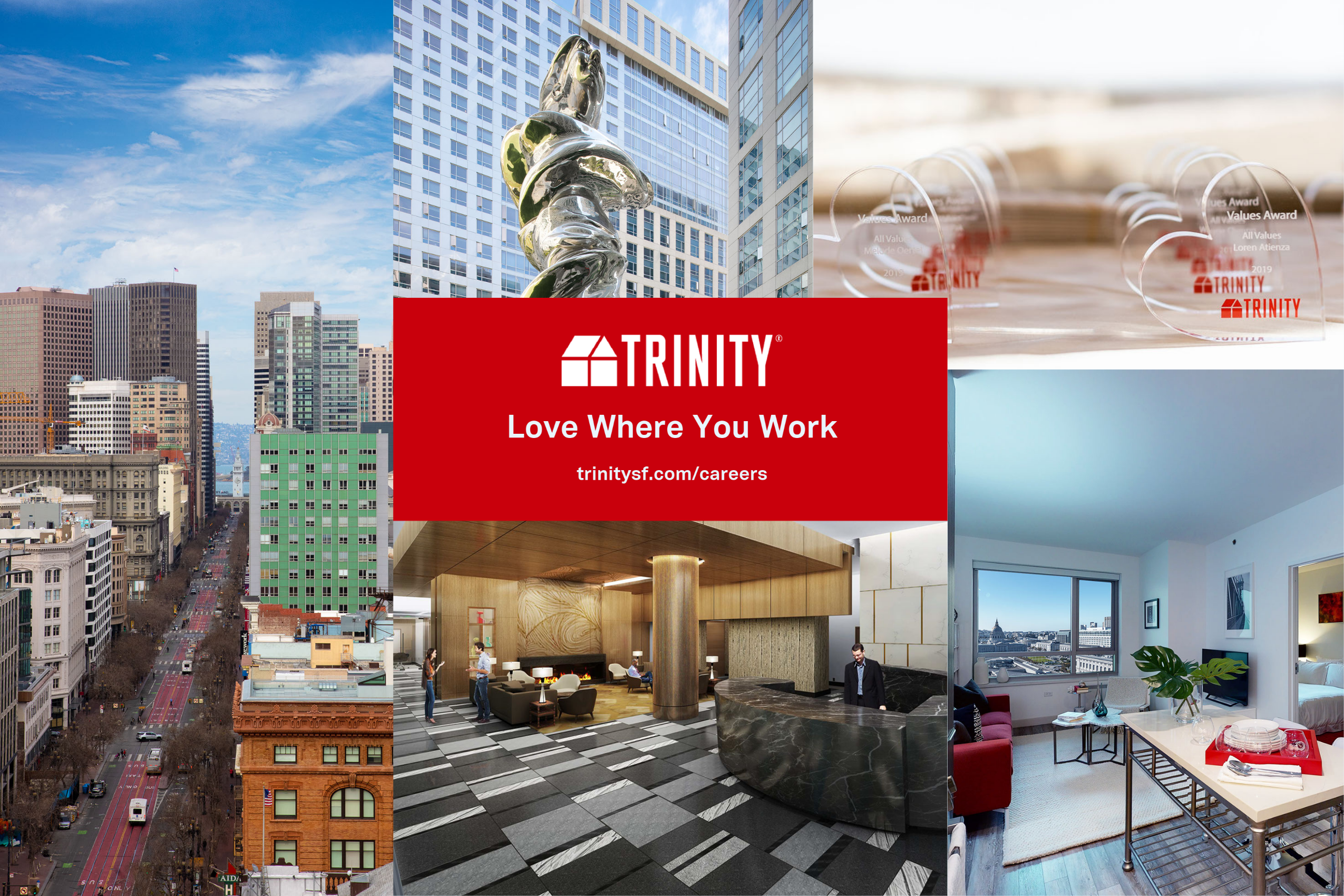 Visit trinitysf.com/careers to see all currently available roles