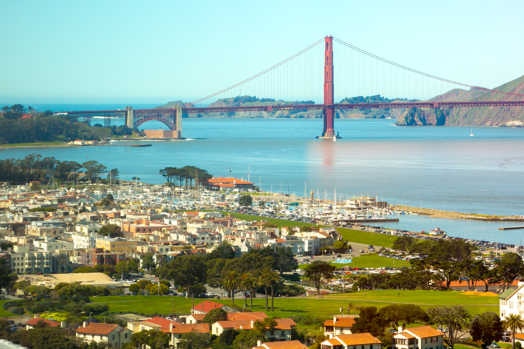 Golden Gate Bridge - Marina Green